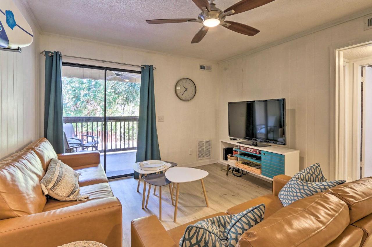 Hilton Head Condo With Covered Balcony And Pool Access Хилтон-Хед-Айленд Экстерьер фото