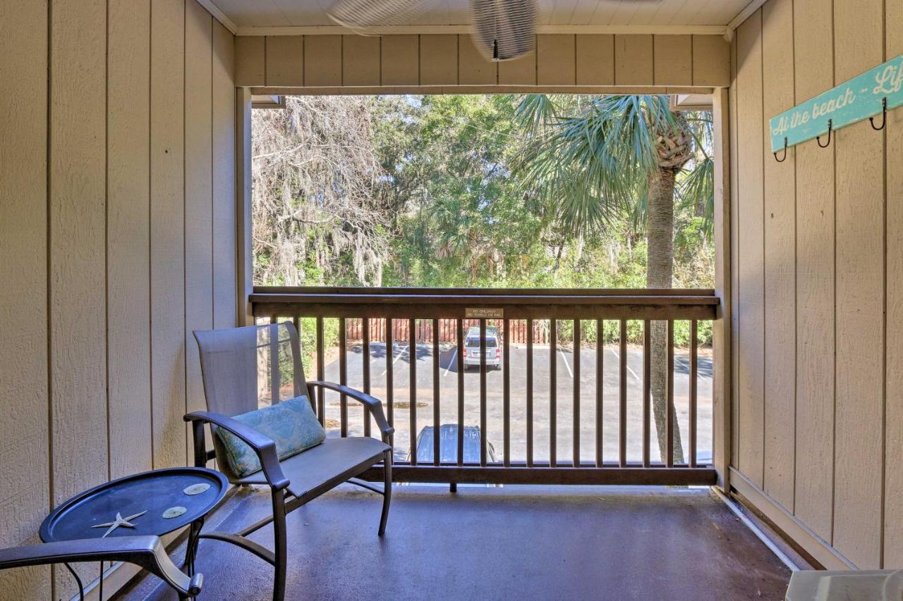 Hilton Head Condo With Covered Balcony And Pool Access Хилтон-Хед-Айленд Экстерьер фото